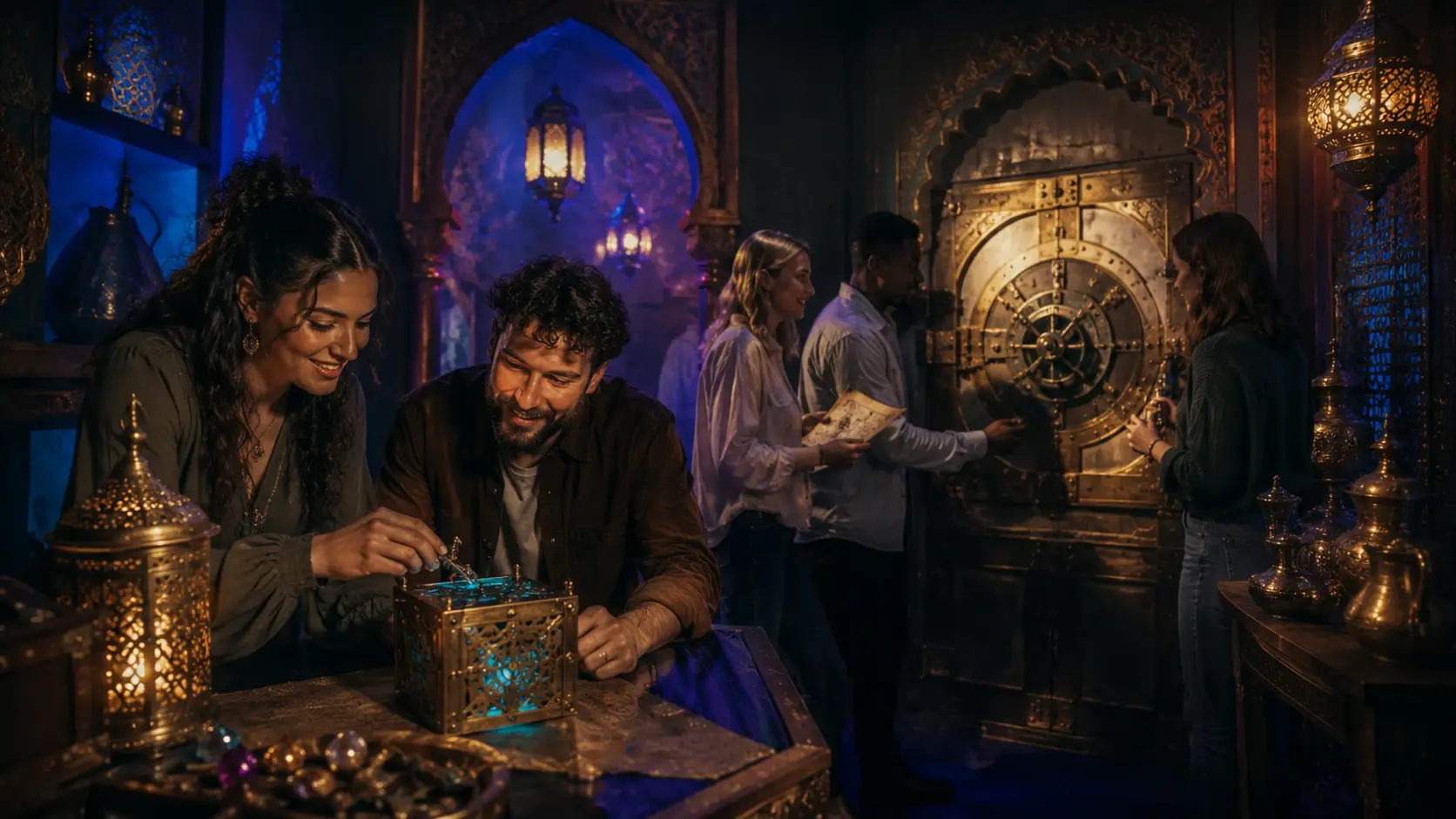 Aladdin & The Magic Vault - Manchester Escape Room community meet-up