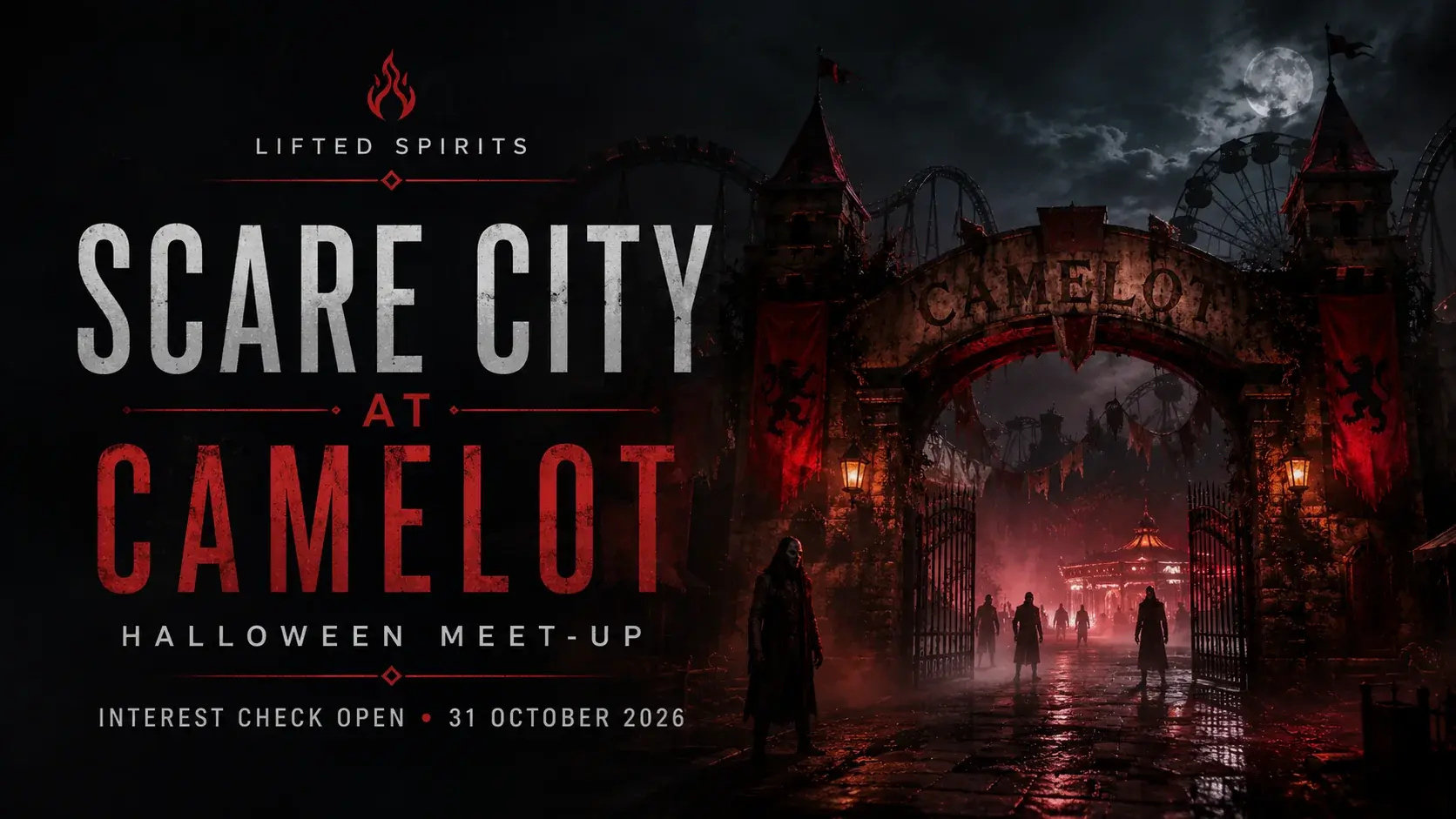 Scare City at Camelot - Halloween Night community meet-up