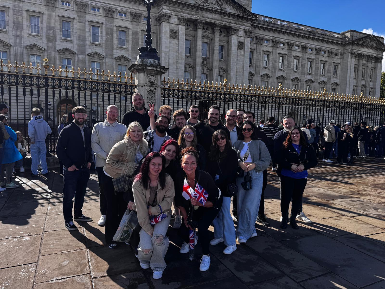 Lifted Spirits members together at a community meet-up