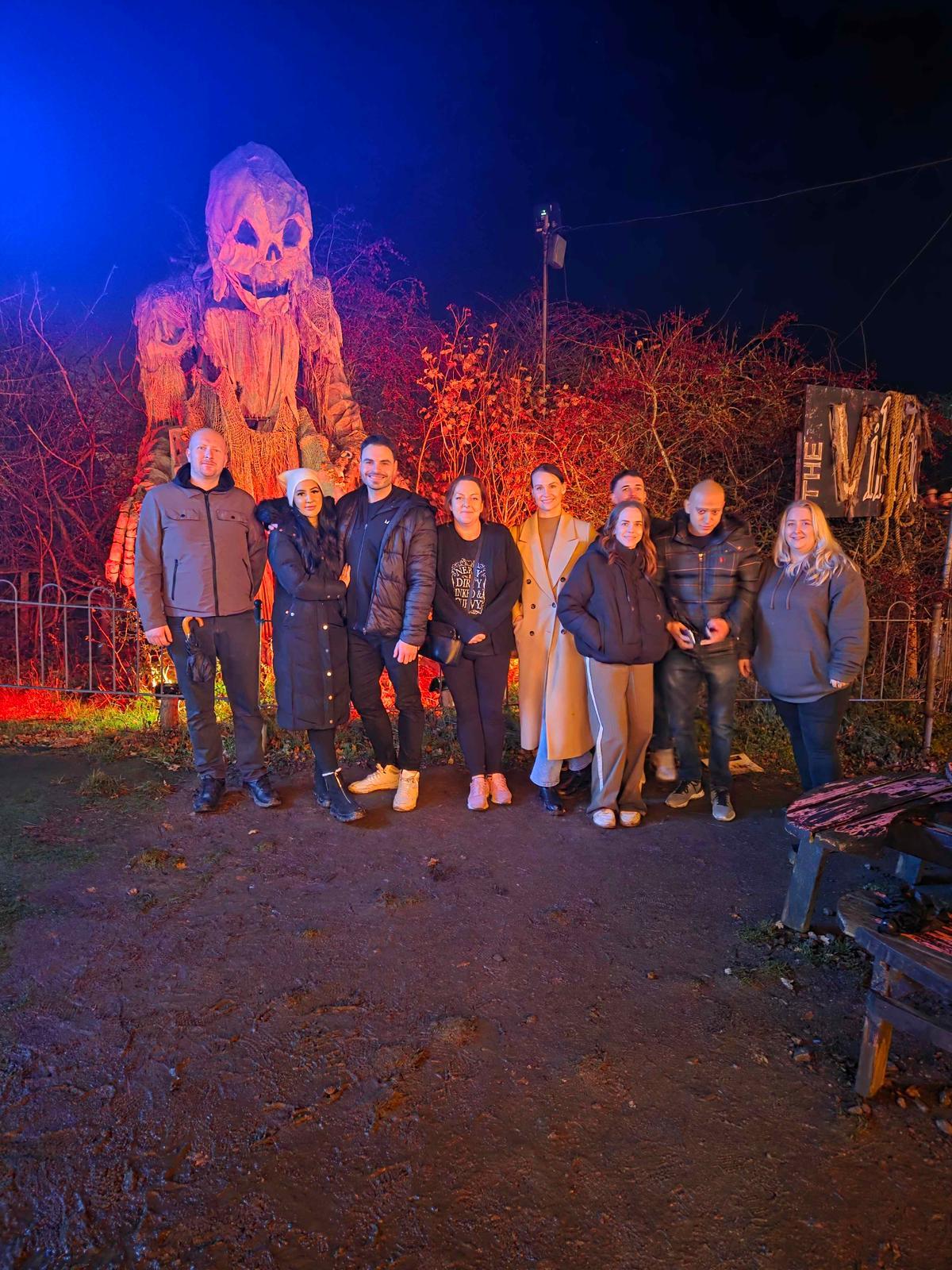 Lifted Spirits members at Twinlakes Scarefest
