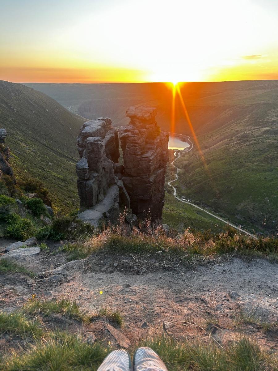 Dovestones waterfall scramble to trinnacle promotional event cover