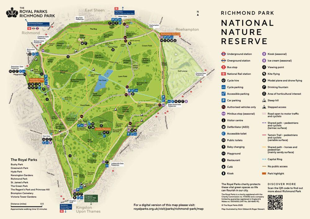 Walk in Richmond Park promotional event cover