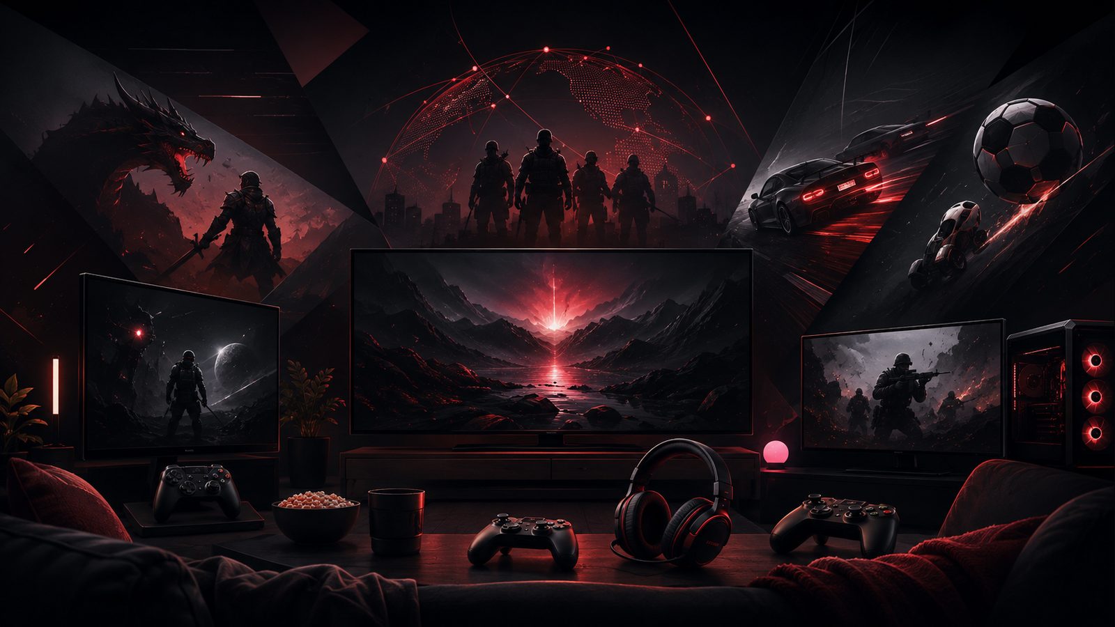 A scheduled community gaming night